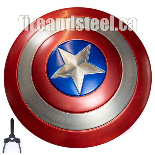 Marvel Avengers - Captain America's Shield (High End Variant) - Fire and Steel