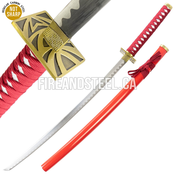 Katana "Zabimaru" d'Abarai Renji (épée Renji)