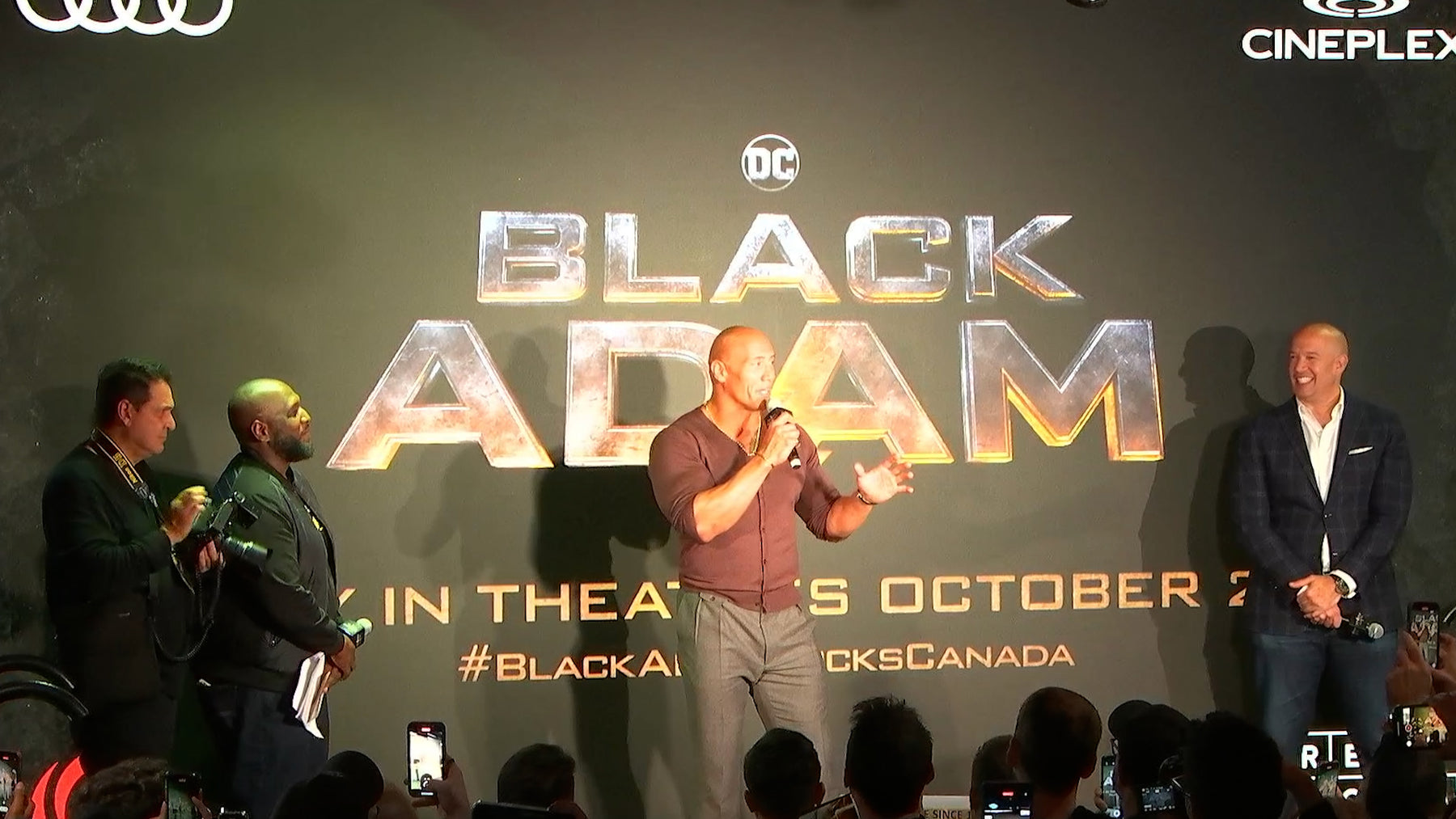 Fire and Steel was invited to the exclusive Black Adam Rocks Toronto Event to watch the first screening of Dwayne Johnson's Black Adam Movie