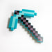 Minecraft Diamond Pickaxe, made of foam.