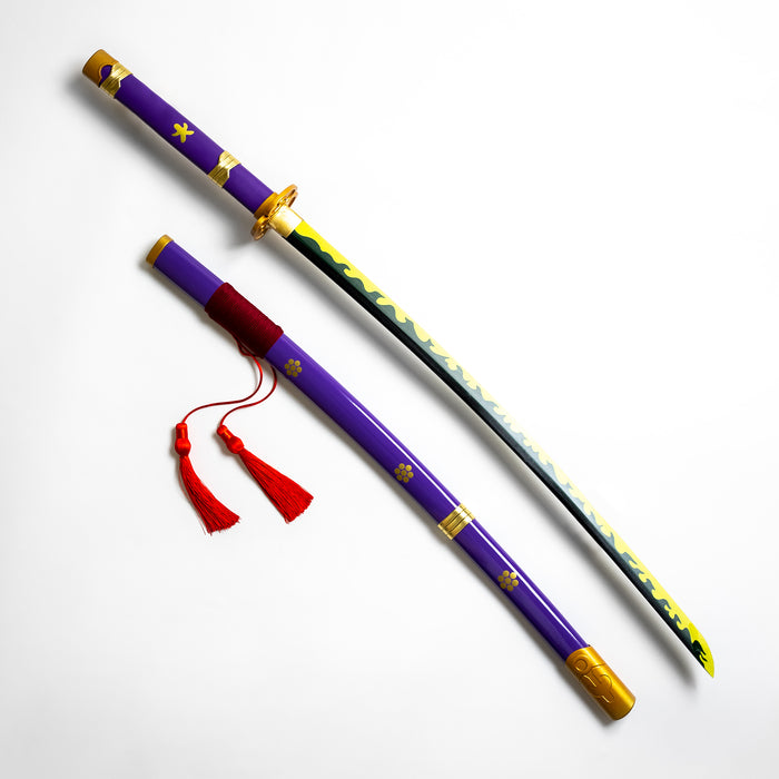 Katana violet « Enma » de Roronoa Zoro (Zoro Sword Enma - Battle Ready - Anime Accurate)