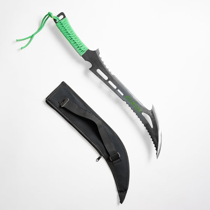 Fire and Steel - Fantasy Zombie Killer Machete