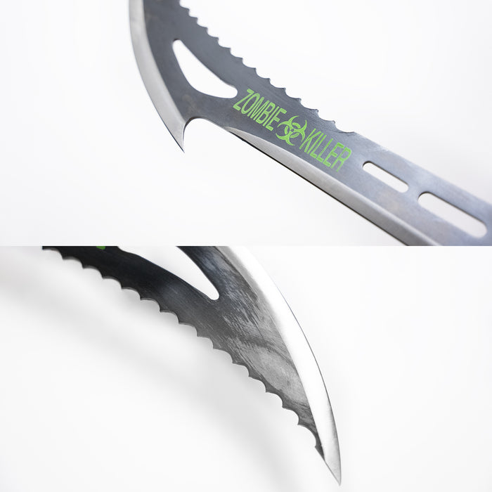 Fire and Steel - Fantasy Zombie Killer Machete