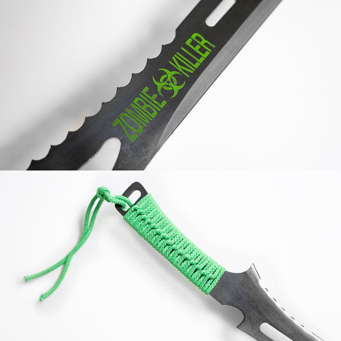 Fire and Steel - Fantasy Zombie Killer Machete