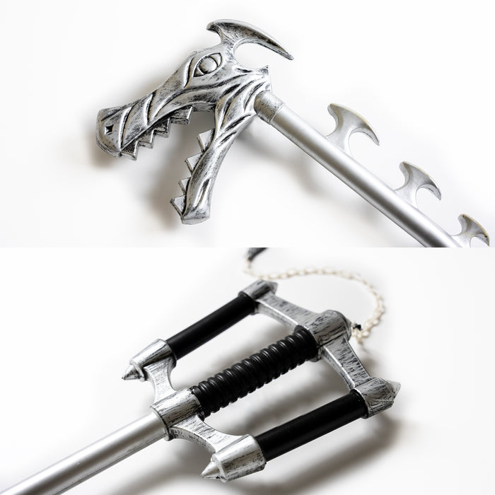 Fatal Crest Keyblade (High Density Foam) — Fire and Steel