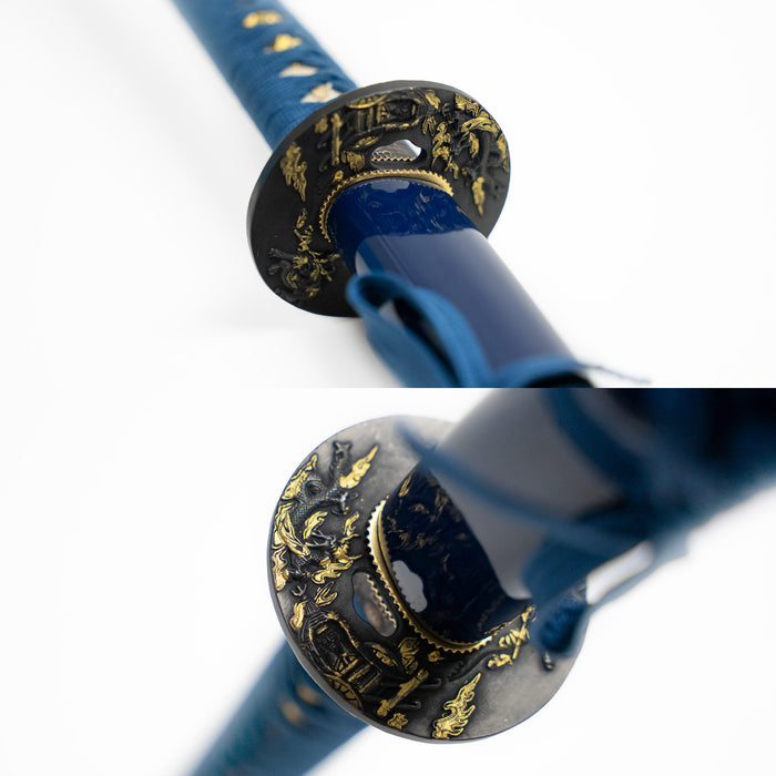 Fire and Steel - "Falling Water" Katana (Battle Ready)
