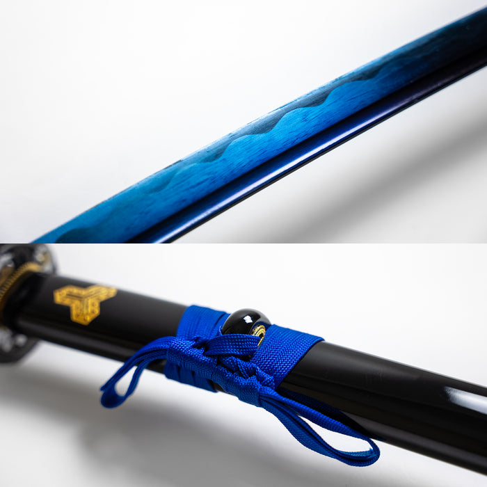 Fire and Steel - "Azure Tempest" Katana (Battle Ready)