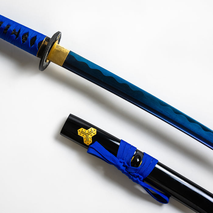 Fire and Steel - "Azure Tempest" Katana (Battle Ready)