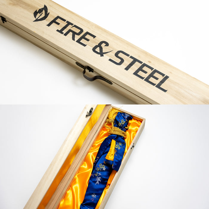 Fire and Steel - "Golden Locust" Shirasaya