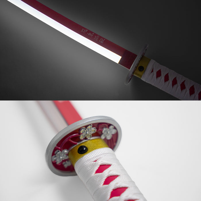 Kanao Tsuyuri's Light Pink Nichirin LED Katana