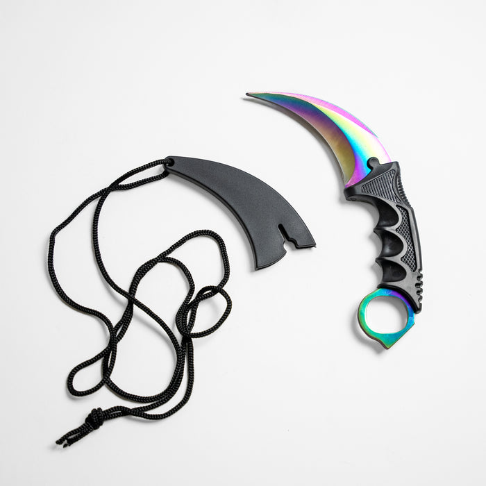 Karambit à lame fixe (prêt au combat)