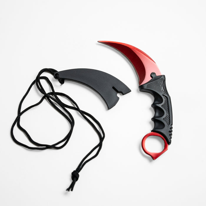 Karambit à lame fixe (prêt au combat)