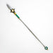 King's Spirit Spear Chastiefol made of metal from the anime and manga series Seven Deadly Sins. It is a silver spear with green and gold detailing.