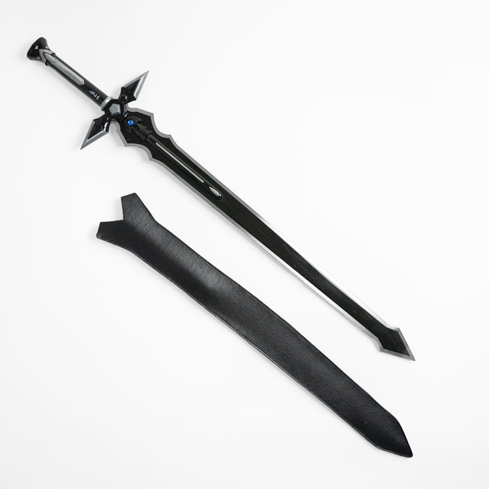 Sword Art Online SAO Kirito Dark Repulser Real Metal Sword - 40" Carbon Steel Anime Replica