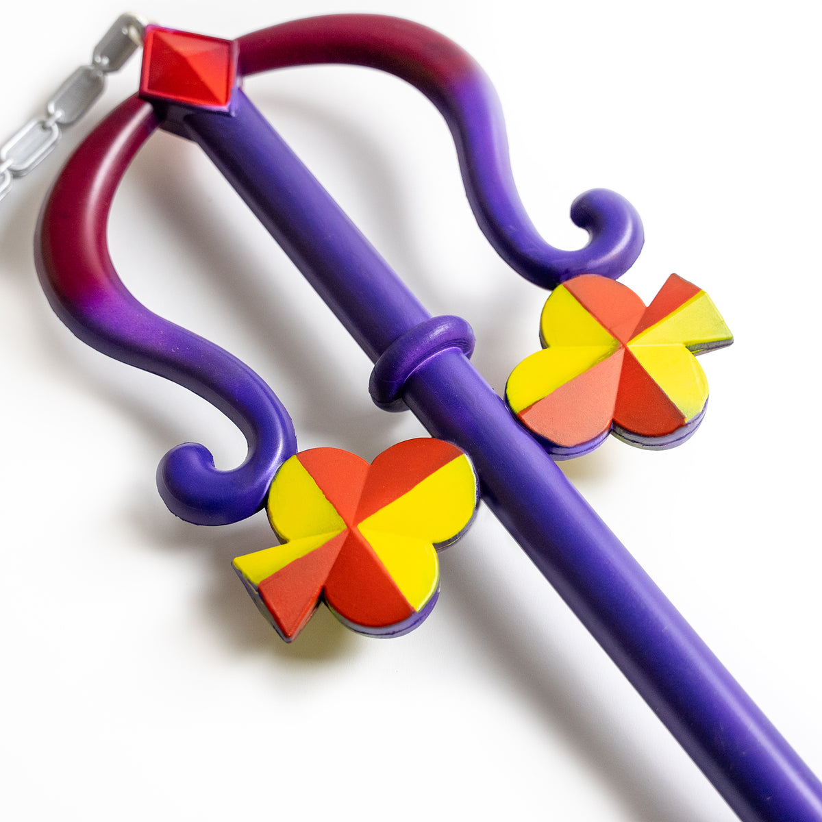Lady Luck Keyblade (High Density Foam) — Fire and Steel