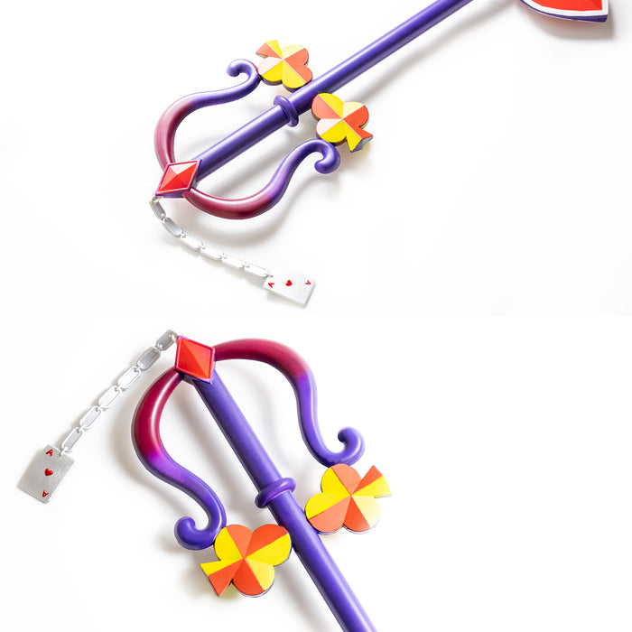 Lady Luck Keyblade (High Density Foam) — Fire and Steel