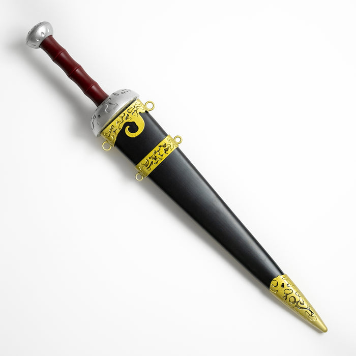 a Sheathed Meliodas’ sword given by Liz in the anime and manga series Seven Deadly Sins. It resembles a gladius or cinquedea.