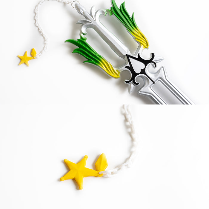 Oathkeeper Keyblade (High Density — Fire and Steel