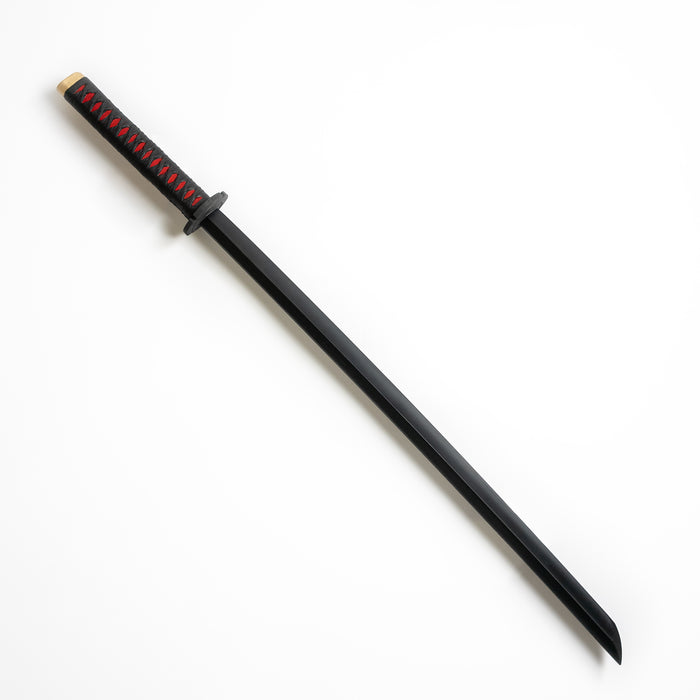 Fire and Steel - Practice Samurai Black Blade Katana (High Density Foam)