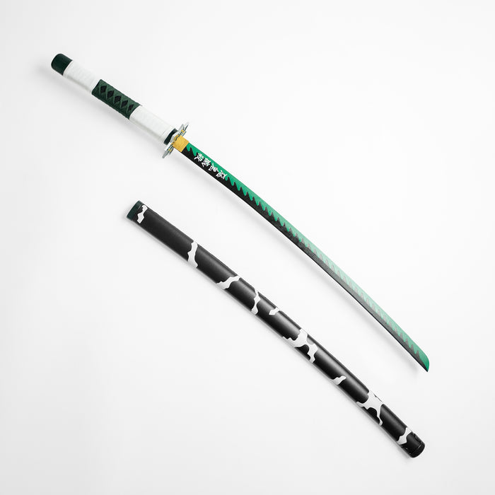 Sanemi Shinazugawa's Green Nichirin Katana