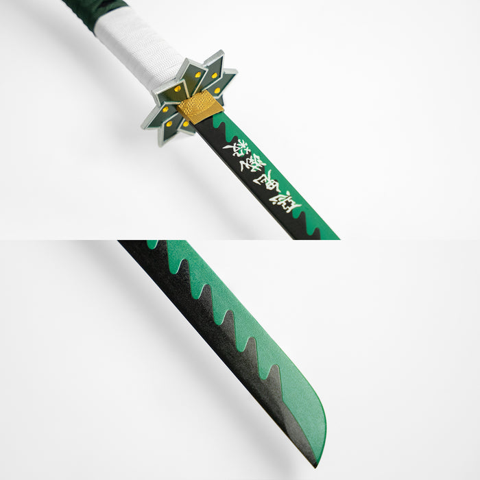 Sanemi Shinazugawa's Green Nichirin Katana