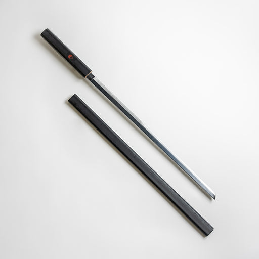 Blunt carbon steel version of Sasuke’s Sword of Kusanagi from naruto, in the black variant.