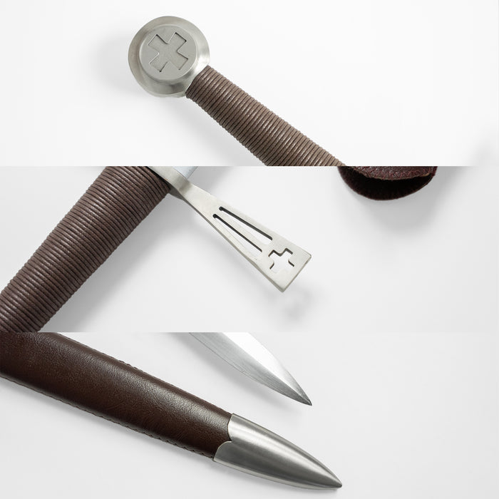 Fire and Steel - "Templar’s Honor" Medieval Longsword (Battle Ready)