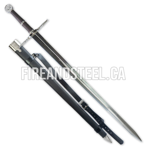 The Witcher - Geralt's Steel Sword - Fire and Steel