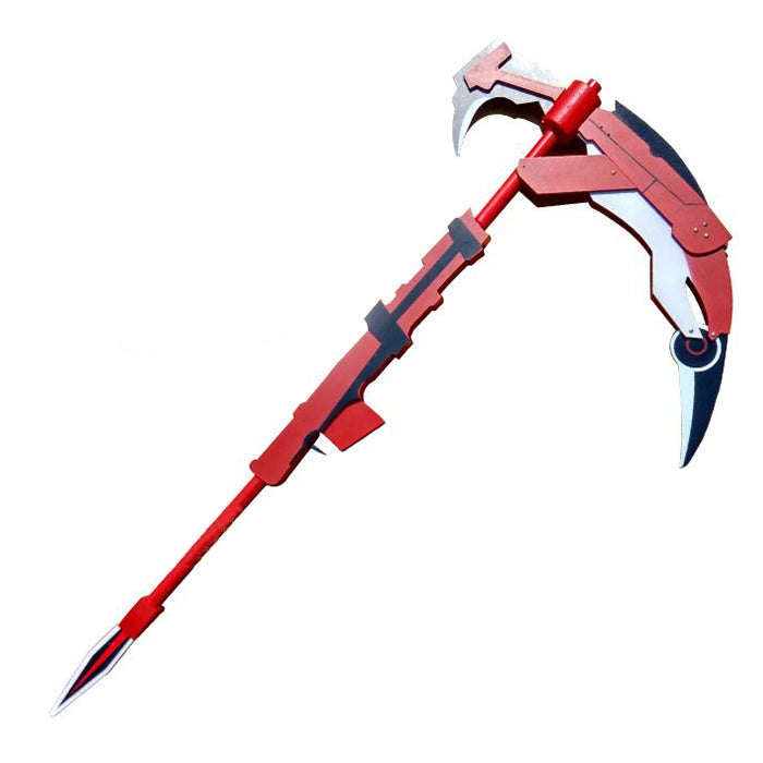 RWBY - Ruby Rose's "Crescent Rose" Scythe (Wood) - Fire and Steel