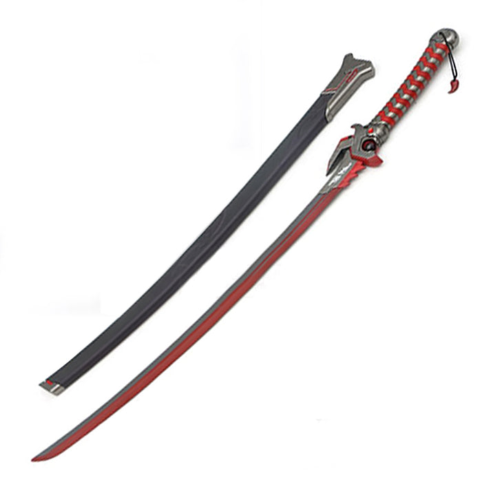 Katana Mousse Oni Genji Overwatch - Réplique Épée Ninja 108cm Pour Cosplay