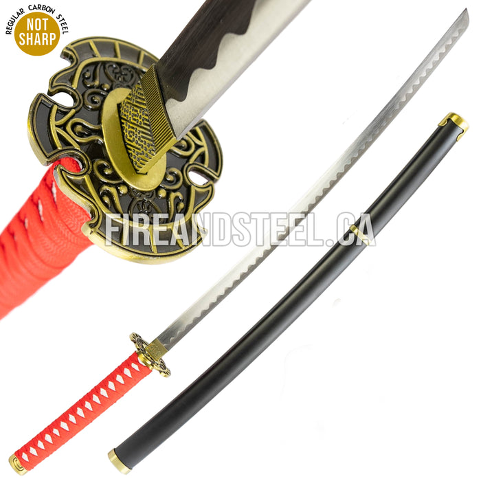 Ryu Hayabusa’s “Dragon Sword” Katana - Fire and Steel