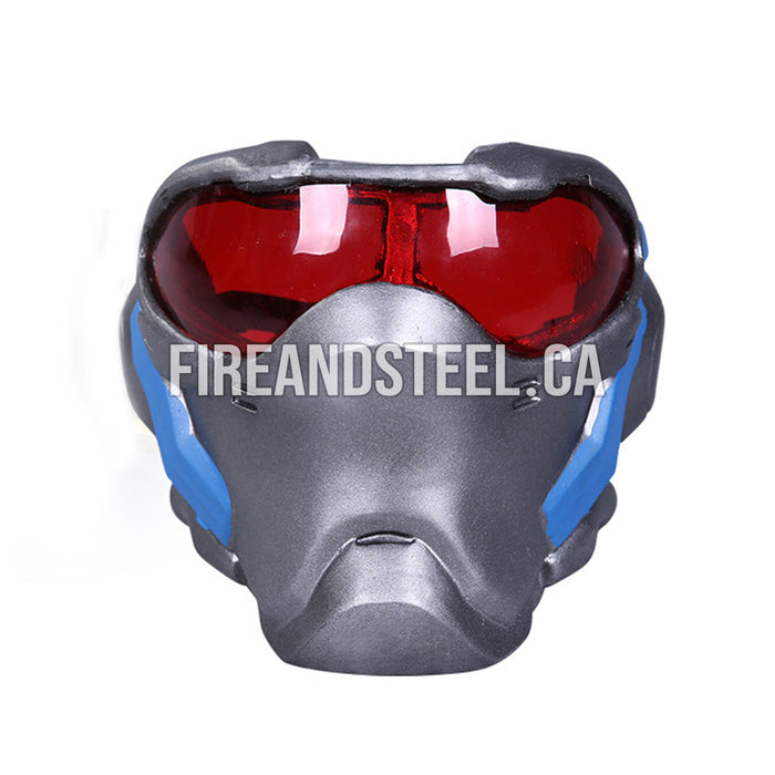 Overwatch - Soldier: 76's Mask (High Density Foam) - Fire and Steel