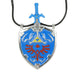 Link's Master Sword with Hylian Shield Necklace - Fire and Steel