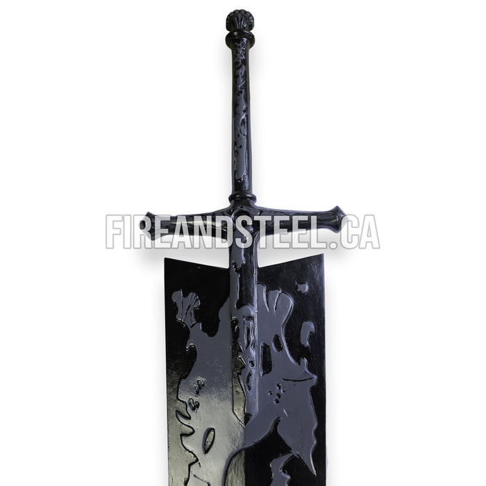 Black Clover - Astas Demon Slayer Sword (Fiberglass) - Hilt - Fire and Steel