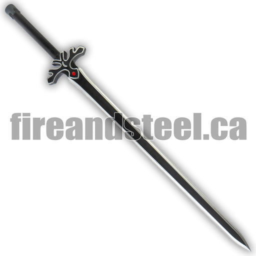 Sword Art Online - Kirito's "Night Sky Sword" (High Density Foam) - Fire and Steel