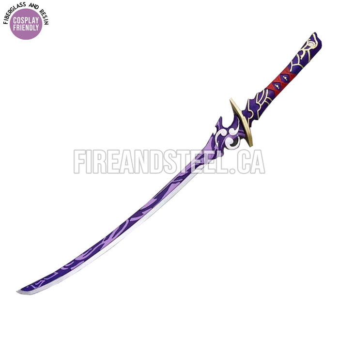 Raiden Shogun's Electro Sword (Fibreglass)