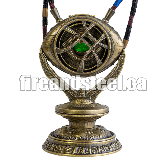 Marvel Doctor Strange - Eye of Agamotto Necklace (2nd Ed) - Fire and Steel