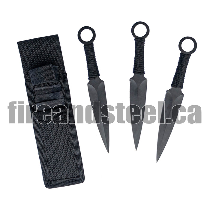 Naruto - Throwing Knife Set - Fire and Steel