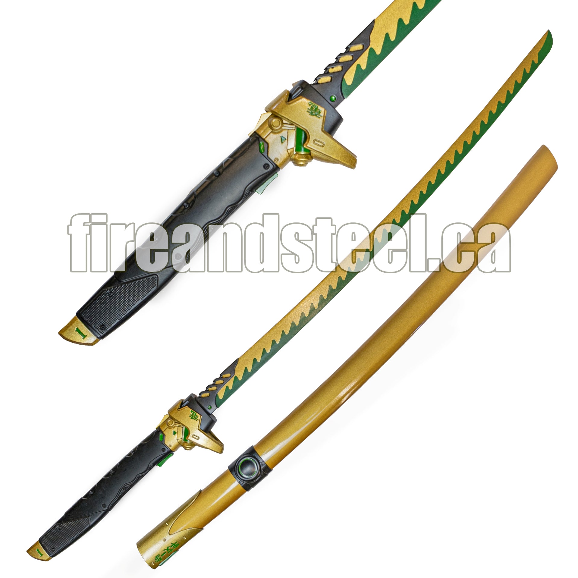 Genji's GoldenSkin Dragon Blade (Genji Sword)