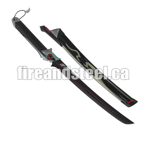 Overwatch - Oni Genji's Masamune Deflect Blade (Alt Colour) - Fire and Steel