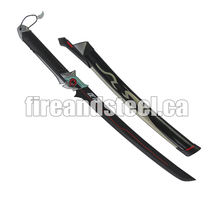 Overwatch - Oni Genji's Masamune Deflect Blade (Alt Colour) - Fire and Steel