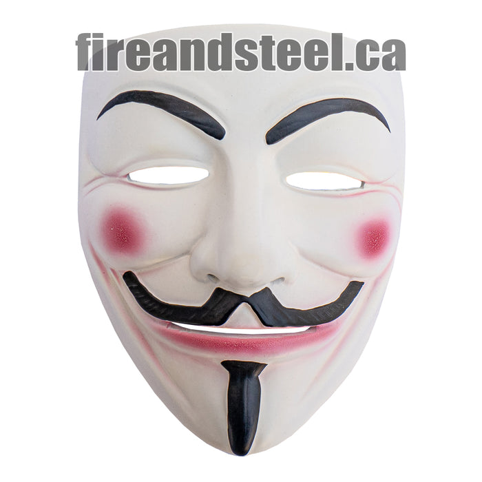 V for Vendetta - V's Guy Fawkes Mask (Resin) - Fire and Steel