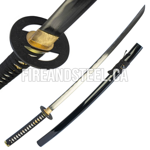 Rurouni Kenshin - Kenshin's "Sakabato" Reverse Blade Sword (Battle Ready - 2nd Ed) - Fire and Steel