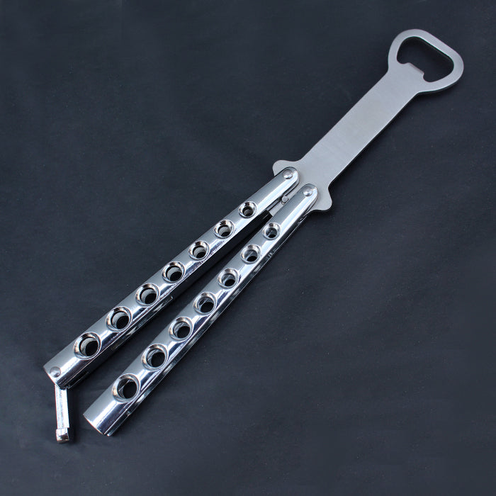 Fire and Steel - Butterfly Bottle Opener (Balisong Trainer) - Fire and Steel