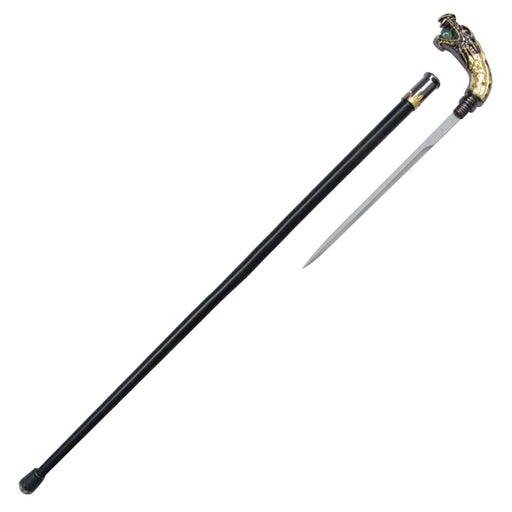 Fire and Steel - Golden Wyvern Cane Sword - Fire and Steel