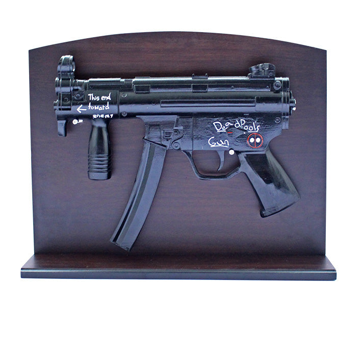 Deadpool's Gun Fire and Steel