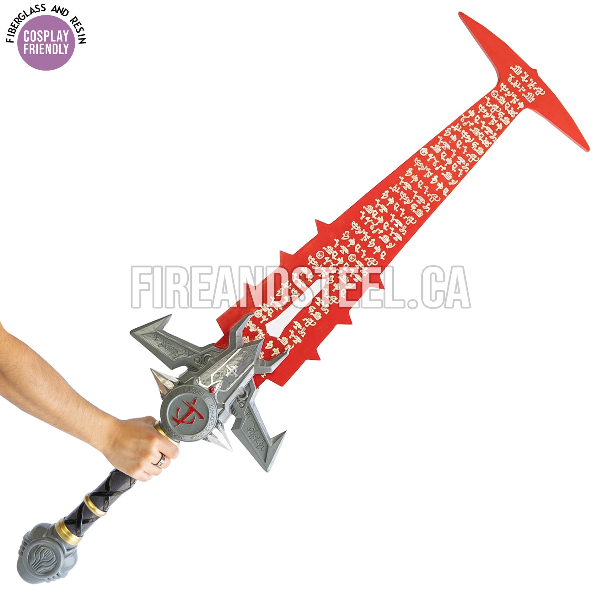 Doom Slayer Crucible Sword Replica (Doom) Fire and Steel