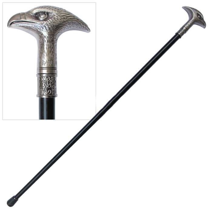 Fire and Steel - Falcon Head Cane Sword - Fire and Steel