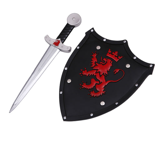 Fire and Steel - Children's Practice Knight Shield and Sword Set (High Density Foam) - Fire and Steel
