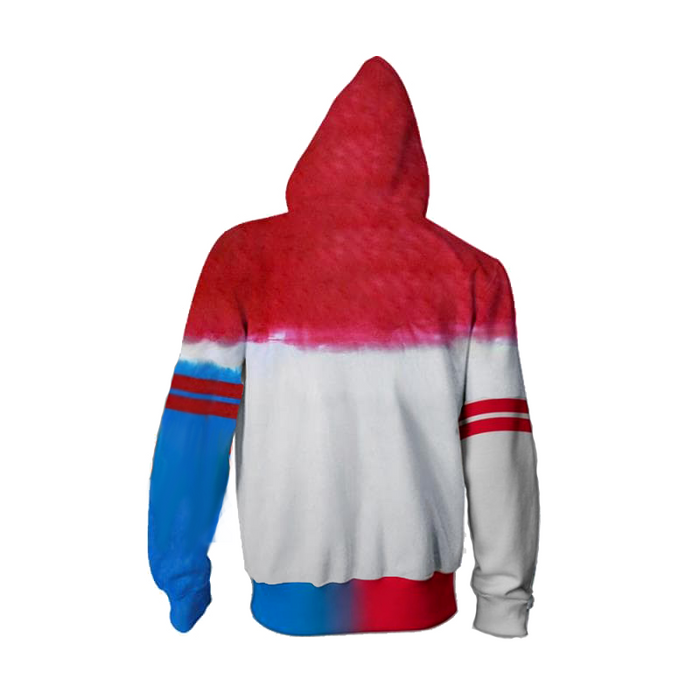 DC Suicide Squad - Harley Quinn Hoodie - Fire and Steel